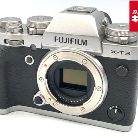 【中古】 【並品】 フジフイルム X-T3 ボディ シルバー 【ミラーレス一眼】 【6ヶ月保証】