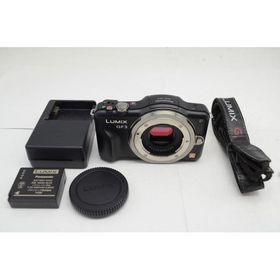 良品 Panasonic パナソニック LUMIX DMC-GF3 ボディ ミラーレス一眼カメラ ブラック 250924d【アルプスカメラ】