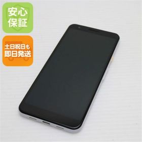 グーグルピクセル(Google Pixel)の超美品 Google Pixel 3a クリアリーホワイト M222(スマートフォン本体)