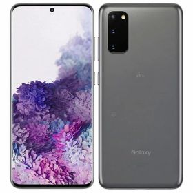 【中古】【安心保証】 Galaxy S20 5G SCG01[128GB] au コスミックグレー