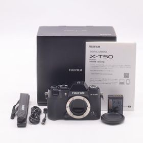 ★極上品★FUJIFILM X-T50 ボディ ブラック ショット数 2172回