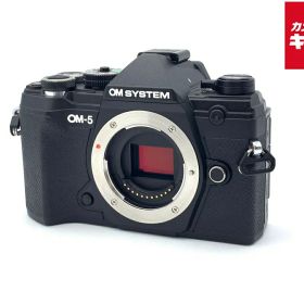 【中古】 【良品】 OM SYSTEM OM-5 ボディ ブラック 【ミラーレス一眼】 【6ヶ月保証】