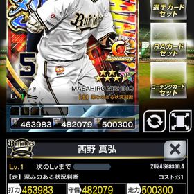 ４壮烈 CP 西野 キャプテンシー | プロ野球プライドのアカウントデータ、RMTの販売・買取一覧