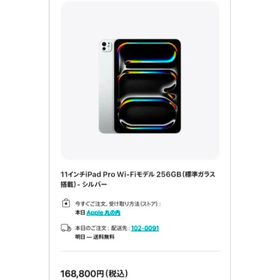 iPad Pro 11 256GB 新品 86,700円 | ネット最安値の価格比較 プライス