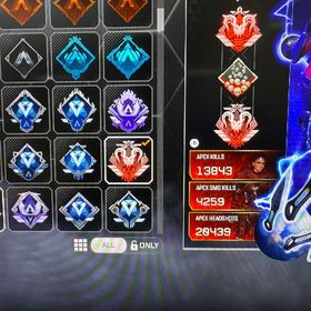 EA譲渡可能‼️S7.8プレデター‼️スパレジェ10個‼️ | APEX Legendsのアカウントデータ、RMTの販売・買取一覧