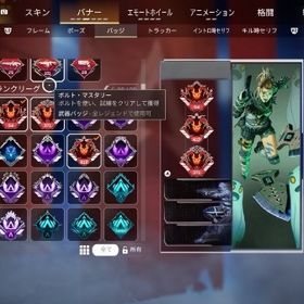 値下げ交渉可能 複プレ垢 s24プレデター54位維持 | APEX Legendsのアカウントデータ、RMTの販売・買取一覧