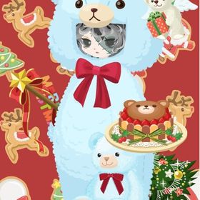 きぐるみ（クリスマスベア）水色 2点セット＋オマケ２点 | ニコッとタウン(ニコタ)のアカウントデータ、RMTの販売・買取一覧