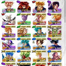 🔥ガチャ限UL6体所持！！(引退品)🔥 | ドラゴンボールレジェンズのアカウントデータ、RMTの販売・買取一覧