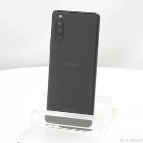 〔中古〕SONY(ソニー) Xperia 10 II 64GB ブラック SO-41A docomo〔349-ud〕