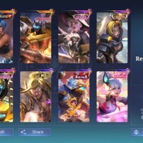 ニック様 オーダー品 | モバレジェ(モバイルレジェンド)のアカウントデータ、RMTの販売・買取一覧