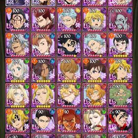 引退垢 ほぼキャラ(コラボキャラも含め)います | グラクロのアカウントデータ、RMTの販売・買取一覧