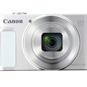 【中古】（新古品） Canon コンパクトデジタルカメラ PowerShot SX620 HS ホワイト 光学25倍ズーム/Wi-Fi対応 PSSX620HSWH