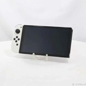 【中古】Nintendo(任天堂) Nintendo Switch 有機ELモデル Joy-Con(L)／(R) ホワイト 【344-ud】