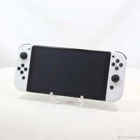 【中古】Nintendo(任天堂) Nintendo Switch 有機ELモデル Joy-Con(L)／(R) ホワイト 【276-ud】