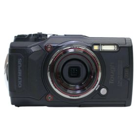 【ポイント10倍※要エントリー｜11/27 01:59まで】[中古] OLYMPUS 防水カメラ STYLUS Tough TG-6 tg-6-b ブラック[良い(B)]