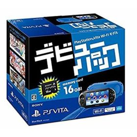 【中古】「非常に良い」PlayStation Vita デビューパック Wi-Fiモデル ブルー/ブラック(家庭用ゲーム機本体)