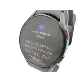 【中古】SAMSUNG Galaxy Watch5 40mm Wi-Fi/Bluetoothモデル SM-R900NZAAXJP グラファイト【ECセンター】保証期間1ヶ月【ランクB】
