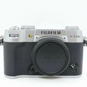 【全品ポイント10倍！要エントリー】【期間限定セール】フジフィルム FUJIFILM ミラーレス一眼 ボディ APS-C シルバー X-T50 【中古】