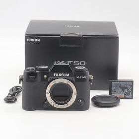 ★美品★FUJIFILM X-T50 ボディ ブラック ショット数 3599回