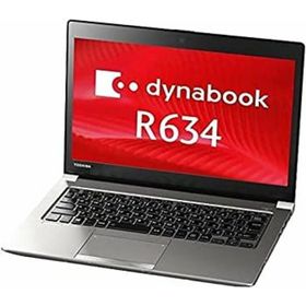 【中古】「非常に良い」 ダイナブック dynabook R634/L PR634LAA637AD71 / Core i5 4300U(1.9GHz) / SSD:128GB / 13.3インチ / シルバー(ノートPC)