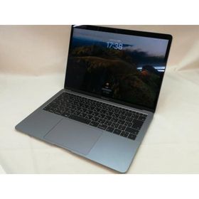 【中古】Apple MacBook Air 13インチ Corei5:1.6GHz 256GB スペースグレイ MRE92J/A (Late 2018)【川崎】保証期間１ヶ月【ランクA】
