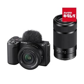 ソニー VLOGCAM ZV-E10 II ダブルズームレンズキット ブラック [ZV-E10M2X B] 《納期約１−２週間》