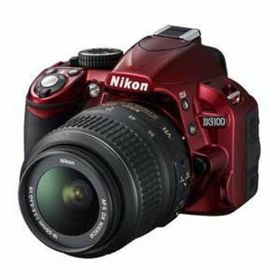 【中古】「非常に良い」Nikon デジタル一眼レフカメラ D3100 18-55 VR Kit D3100 RD(デジタル一眼)