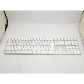 【中古】Apple Magic Keyboard（2017/テンキー付き/A1843） - 日本語（JIS） シルバー MQ052J/A【津田沼】保証期間1週間
