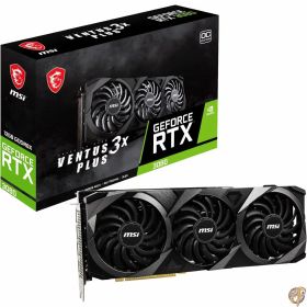 【クーポン配信中】MSI GeForce RTX 3080 VENTUS 3X PLUS 12G OC LHR グラフィックスボード VD8008 ブラック