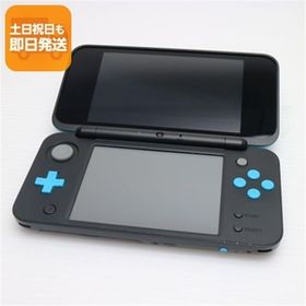 美品 NEWニンテンドー2DS LL ブラック×ターコイズ 即日発送 2DS NINTENDO 本体 あすつく 土日祝発送OK