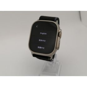 【中古】Apple Apple Watch Ultra2 49mm Cellular チタニウムケース/ブルー/ブラックトレイルループ(M/L) MRF63J/A【三宮センター】保証期間１ヶ月【ランクA】