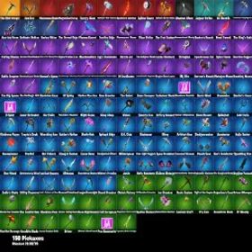 [pc/PSN/xbox] 117 スキン+ディッシュストロイヤー+活気あるヴィビン+イマニ+サビーナ+パルパティーン皇帝+ポーラー ピーリー+ララ・クロフト+750VBの