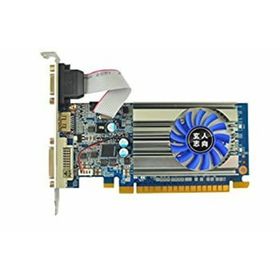 【中古】「非常に良い」玄人志向 ビデオカードGEFORCE GT 710搭載 ロープロファイル 空冷FAN GF-GT710-E1GB/LP(PCパーツ)