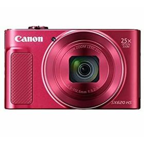 【中古】「非常に良い」Canon コンパクトデジタルカメラ PowerShot SX620 HS レッド 光学25倍ズーム/Wi-Fi対応 PSSX620HSRE(コンパクトデジタルカメラ)