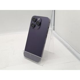【中古】Apple 国内版 【SIMフリー】 iPhone 14 Pro 1TB ディープパープル MQ313J/A【札幌南2条】保証期間１ヶ月【ランクB】