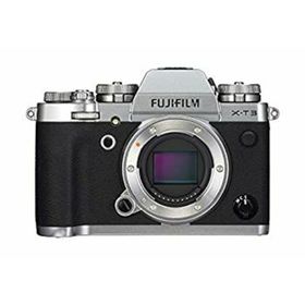 【中古】「非常に良い」FUJIFILM ミラーレス一眼カメラ X-T3ボディ シルバー X-T3-S(ミラーレス一眼)