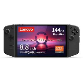 Lenovo｜レノボ Lenovo Legion Go 8.8型 ポータブルゲーミングPC(Ryzen Z1 Extreme/ メモリ 16GB/ 512GB SSD)シャドーブラック 83E10027JP