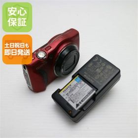 フジフイルム(富士フイルム)の良品中古 FinePix F800EXR レッド M333(コンパクトデジタルカメラ)