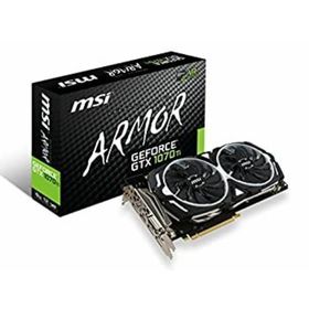 【中古】「非常に良い」MSI GeForce GTX 1070 Ti ARMOR 8G グラフィックスボード VD6491(PCパーツ)