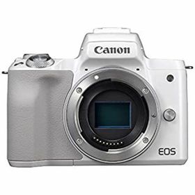 【中古】「非常に良い」キヤノン EOS Kiss M ボディ ホワイト(ミラーレス一眼)