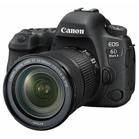 【中古】「非常に良い（無料延長保証）」Canon デジタル一眼レフカメラ EOS 6D Mark II EF24-105 IS STM レンズキット EOS6DMK2-24105ISSTMLK(デジタル一眼)