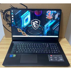 超美品 MSI ゲーミングノート Corei7, RTX3070, 300Hz⑤(ノートPC)