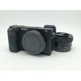 【中古】SONY α6400 パワーズームレンズキット ILCE-6400L ブラック【DS秋葉】保証期間1ヶ月【ランクA】