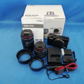 ミラーレス一眼ダブルズームキット EOS M100 CANON