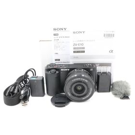 【ほぼ新品】SONY ZV-E10L Black ソニー ボディ