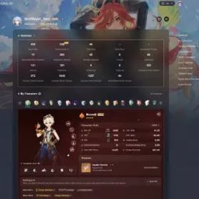 [アジア 正規垢] 冒険ランク 57 | 胡桃 C1+鍾離+神里綾人+珊瑚宮心海+雷電将軍+エウルア+アルベド+魈+詳細 | メアド譲渡可能 + Eメール