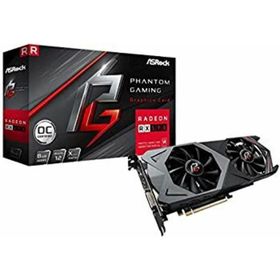 【中古】「非常に良い」ASRock グラフィックボード AMD RX590 搭載 Phantom gaming モデル PG X Radeon RX590 8G OC(PCパーツ)