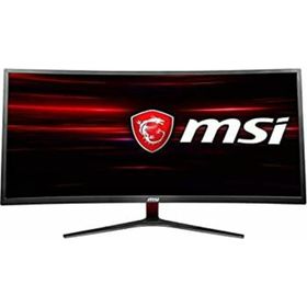 【中古】「非常に良い」MSI Optix MAG341CQ 湾曲 34インチ ゲーミングモニタ UWQHD 対応 ウルトラワイド (3440×1440) MN414(ディスプレイ)