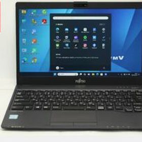 中古 フルHD 13.3型 Fujitsu LIFEBOOK U938S Windows11 八世代 i5-8350U 8GB 256GB-SSD カメラ 無線 Office付 中古パソコン 管:0914v
