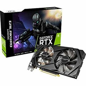 【中古】「非常に良い」玄人志向 NVIDIA GeForce RTX2060搭載 グラフィックボード GDDR6 6GB GALAKURO GAMINGシリーズ GG-RTX2060-E6GB/DF2(PCパーツ)